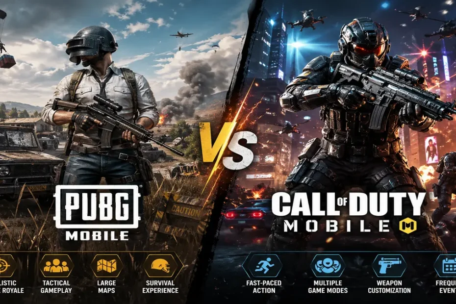 PUBG vs Call of Duty