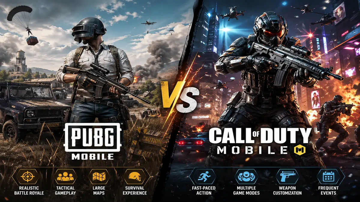 PUBG vs Call of Duty