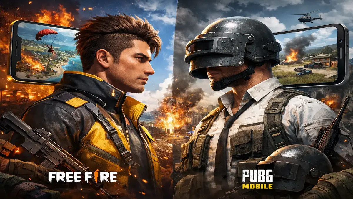 Free Fire vs PUBG Mobile: Best Battle Royale in 2026 2 Free Fire vs PUBG Mobile: Best Battle Royale in 2026